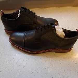 Ben Sherman Birk Leather Cap Toe Oxford